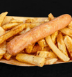 Kids Sausage and Chips